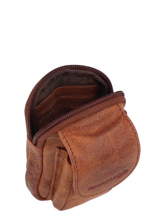 Greenland Nature Montana bæltetaske læder 9 cm mobilrum