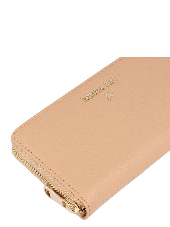 Patrizia Pepe Essentials-pung i læder 19 cm