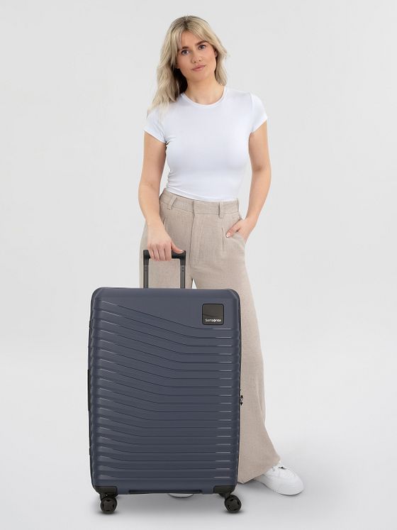 Samsonite Intuo 4 rullar Trolley L 75 cm med töjbar kant