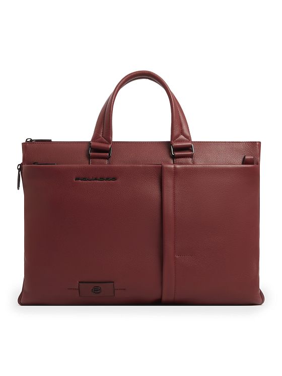 Piquadro Russel Dokumenttaske RFID-beskyttelse Læder 42 cm Laptoprum