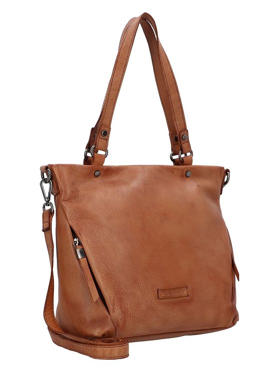 Jack Kinsky Nelson 3 skuldertaske i læder 26 cm Jack Kinsky Nelson 3 skuldertaske i læder 26 cm