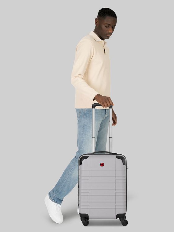 Wenger Amplar Evo 4 hjul Kabinetrolley S 53 cm med strækfold Wenger Amplar Evo 4 hjul Kabinetrolley S 53 cm med strækfold