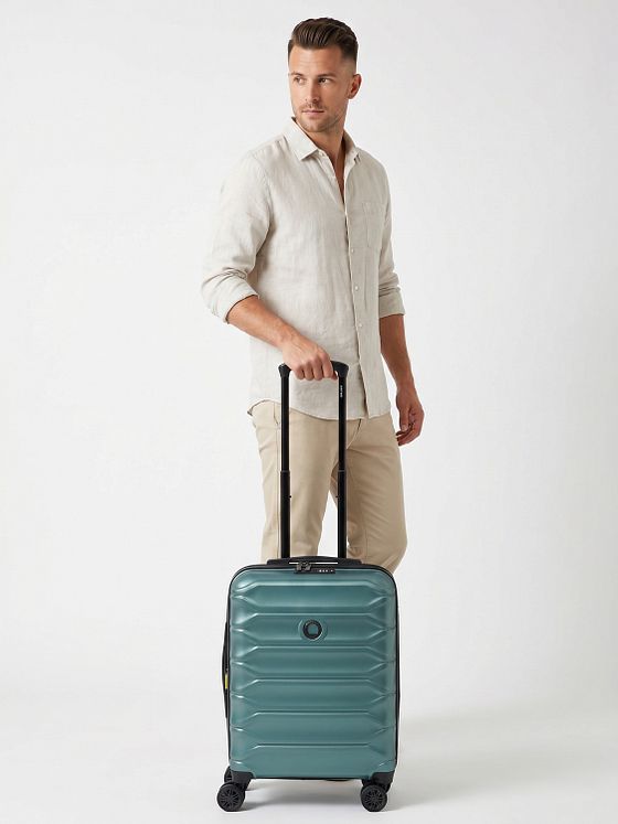 Delsey Paris Meteor 4-hjulig Handbagageväska 55 cm med expansionsveck Delsey Paris Meteor 4-hjulig Handbagageväska 55 cm med expansionsveck