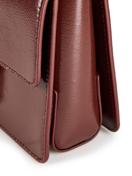 PINKO Love One Top Mini Håndtaske Læder 20 cm