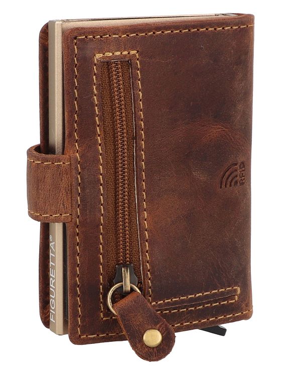 Greenburry Vintage Pung RFID-beskyttelse Læder 7.5 cm