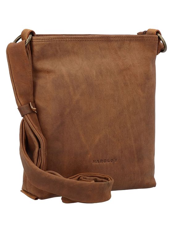 Harold's Antic skuldertaske i læder 22 cm