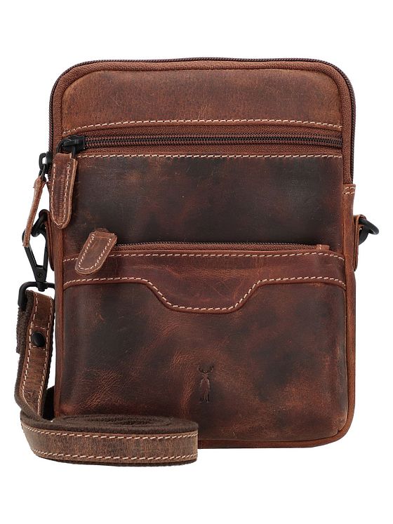 Jack Kinsky Baltimore 11 skuldertaske i læder 16 cm