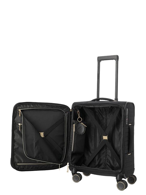 Travelite Barbara Stepp 4 hjul Kabinetrolley S 55 cm med strækfold