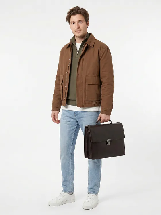 Jost London Maletín Piel natural 40 cm Compartimento para el portátil Jost London Maletín Piel natural 40 cm Compartimento para el portátil