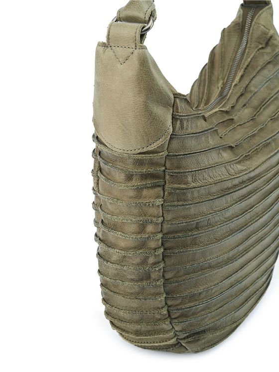 FredsBruder Riffeltier S taška přes rameno kožená 33 cm