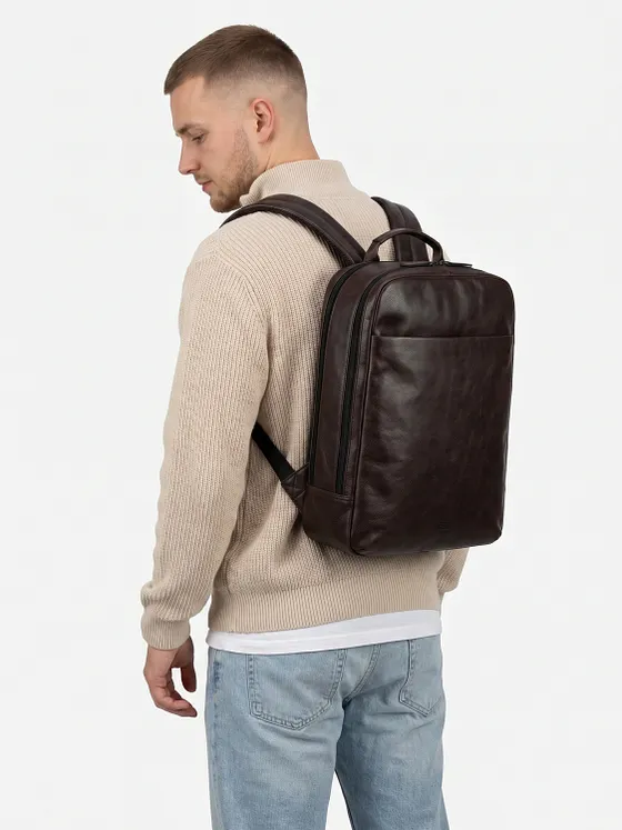 Jost London Daypack Läder 44 cm Laptopfack Jost London Daypack Läder 44 cm Laptopfack