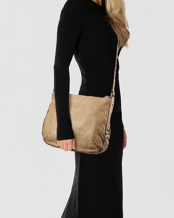 Campomaggi Nada Taška přes rameno Kůže 32 cm