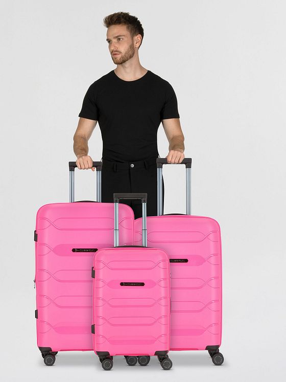 Polestream Strz by Asteroid 4 kolečka Sada kufrů 3-dílný s roztažitelným záhybem