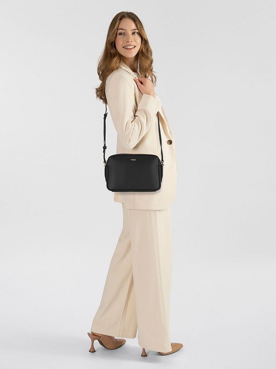 Boss Lenah Skuldertaske Læder 23 cm