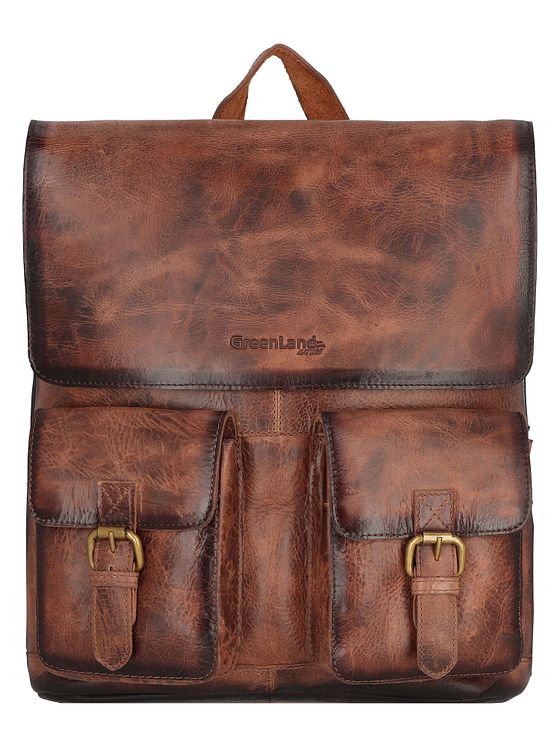 Greenland Nature Mascu & Line rygsæk læder 39 cm