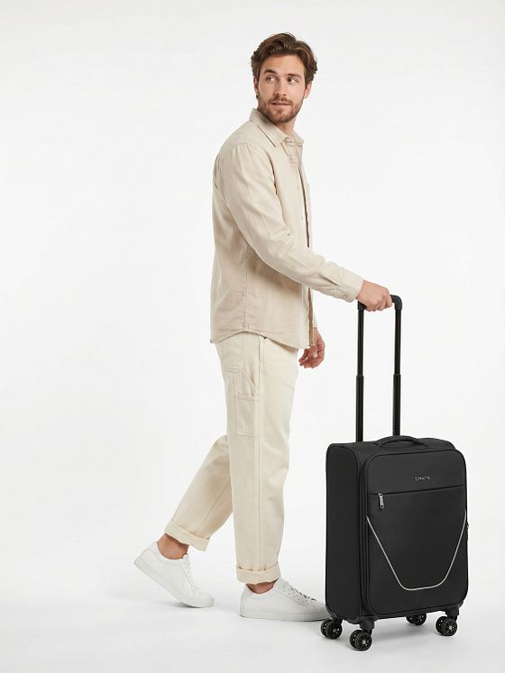Stratic taska 4 ruedas Maleta de cabina S 55 cm Con asa expansible Stratic taska 4 ruedas Maleta de cabina S 55 cm Con asa expansible