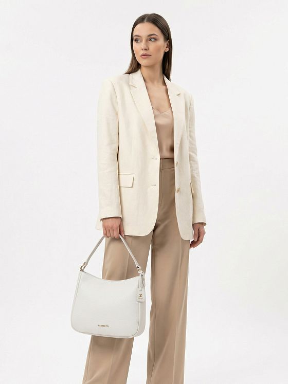 Lazarotti Bologna Leather Hobo skuldertaske læder 27 cm