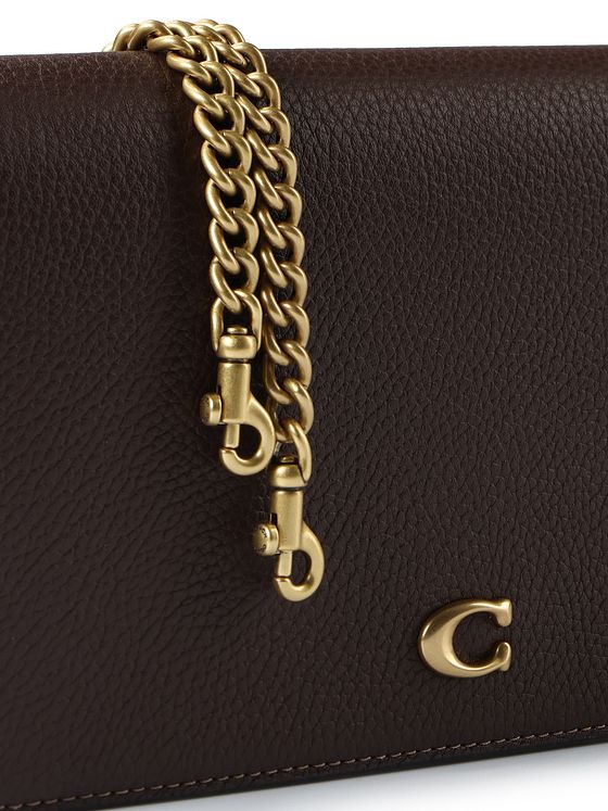 COACH Mila Skuldertaske Læder 20 cm