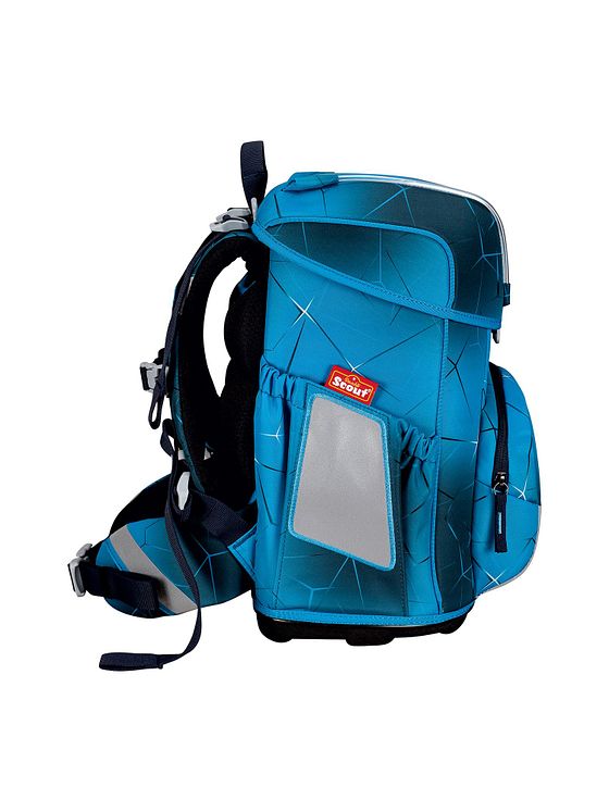 Scout Neo Exklusiv Safety Light Skoleransel-sæt 5-delt