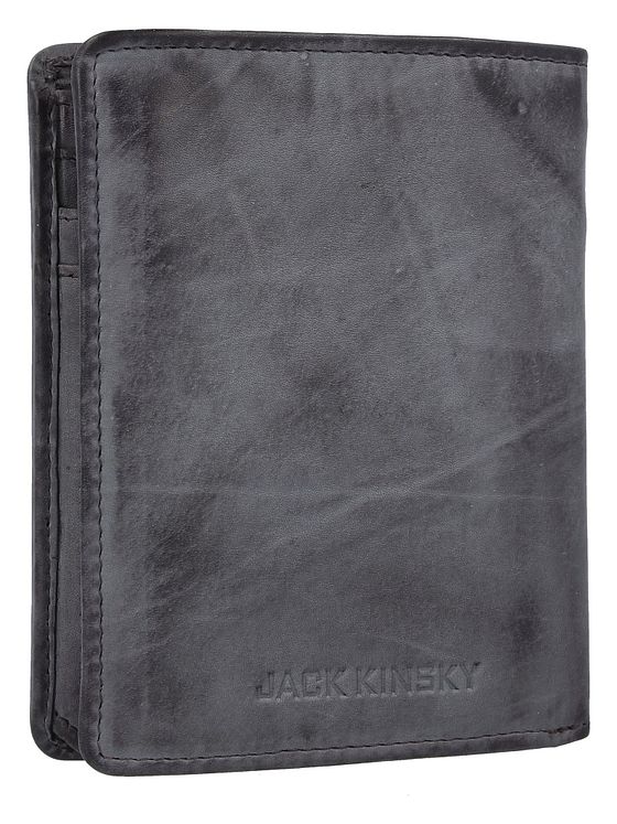 Jack Kinsky Peněženka Nelson RFID kožená 10 cm