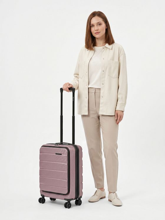 Franky Munich 4.0 4 ruedas Trolley de cabina 55 cm Compartimento para laptop Con fuelle expandible