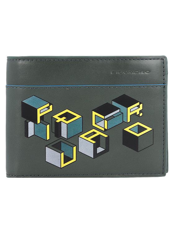 Piquadro Blue Square Revamp pung RFID læder 13 cm