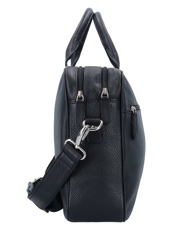 Dermata Kuffert i læder med 40 cm rum til bærbar computer