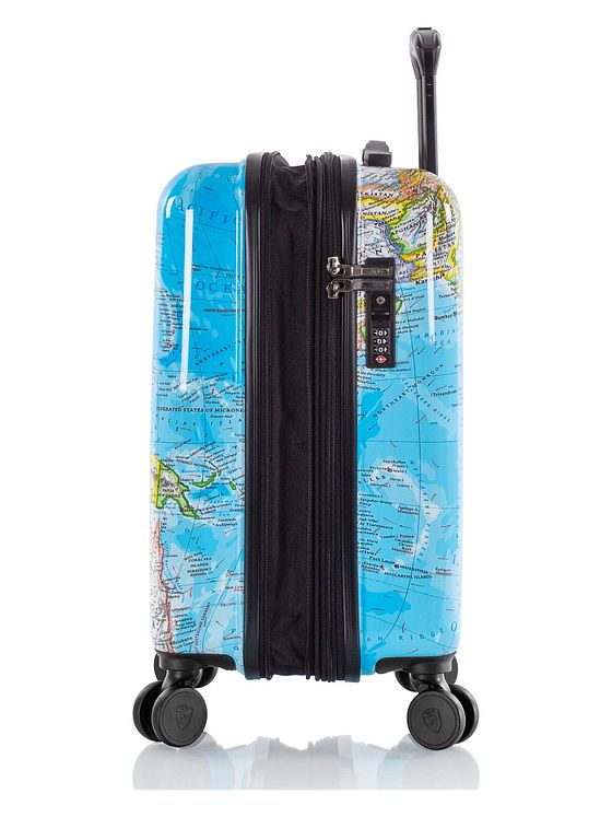 Heys Black Camo 4 hjul Kabinetrolley S 53 cm med strækfold