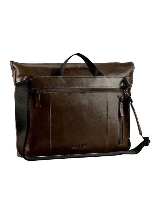 Leonhard Heyden Porto Messenger-taske Læder 38 cm