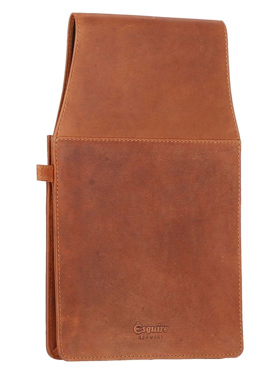 Esquire Dallas tjenerpung i læder 15,5 cm