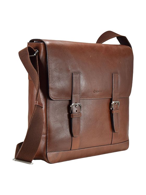 Esquire Kožená taška přes rameno Vienna 30 cm