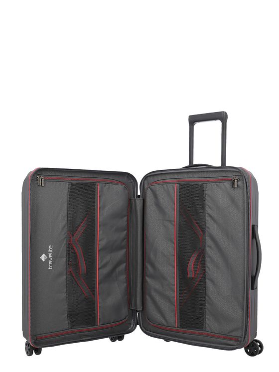 Travelite Dynamiic 4 kolečka Sada kufrů 3-dílný s roztažitelným záhybem