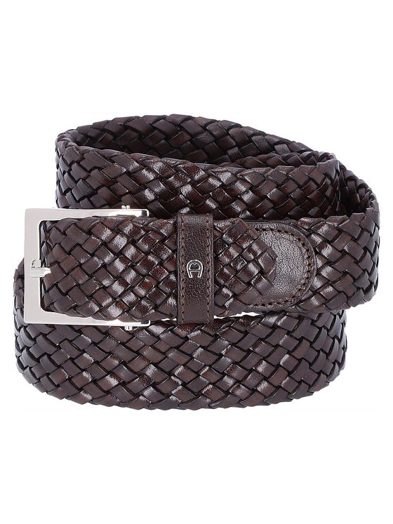AIGNER Business-bælte i flettet læder