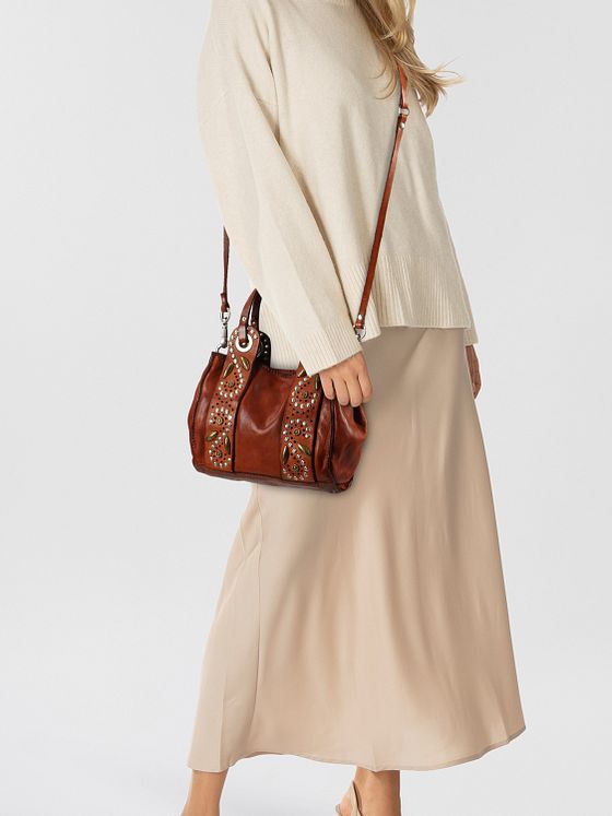 Campomaggi Dafne Mini Bag skuldertaske Læder 17 cm