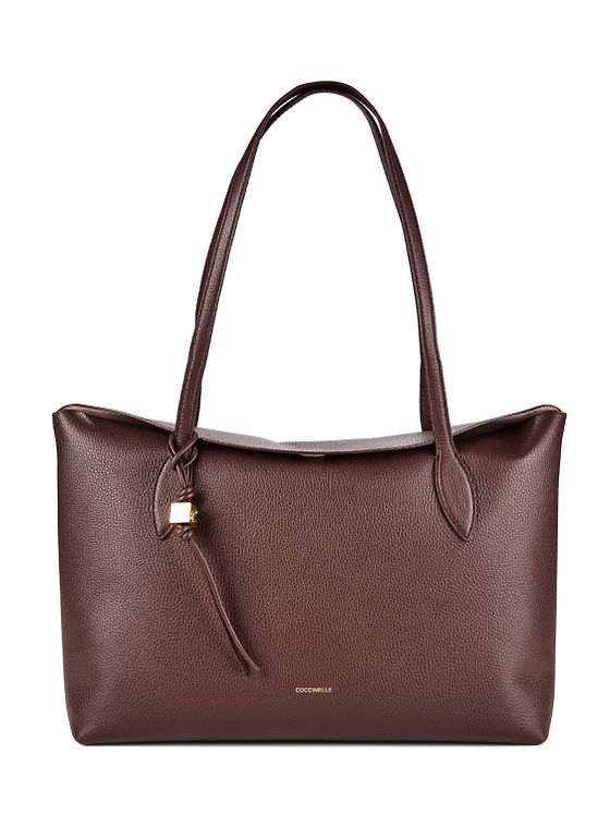 Coccinelle Thess Bolsa de hombro Piel natural 45 cm