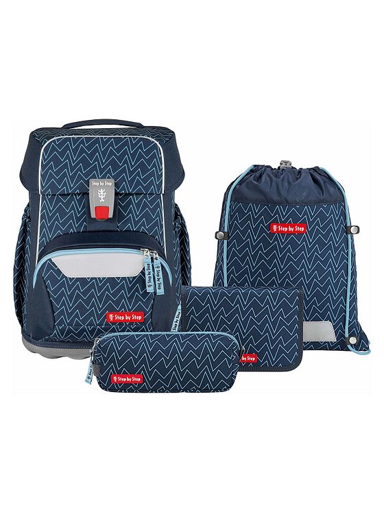 Step by Step Basis Skoleransel-sæt 4-delt