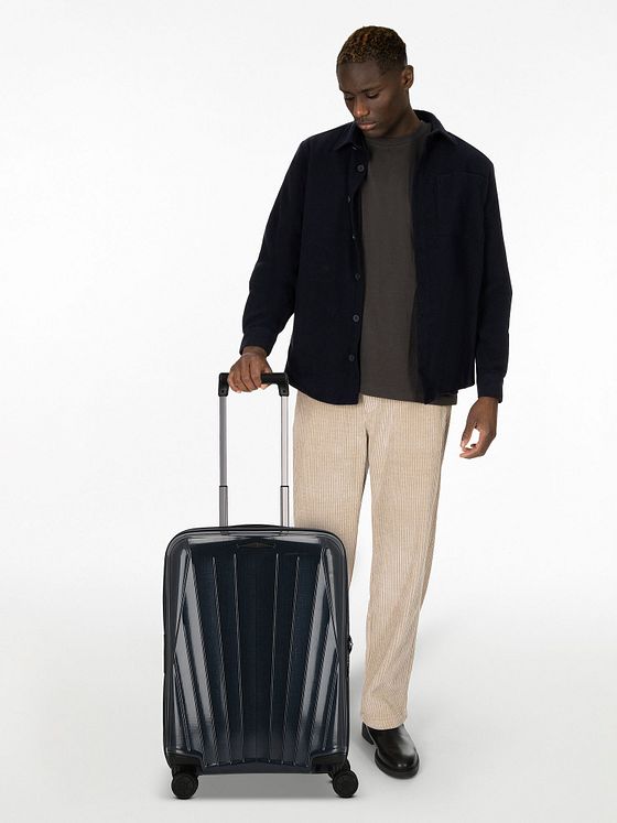 Samsonite Major-Lite 4 kolečka Kabinkový kufr 55 cm s roztažitelným záhybem