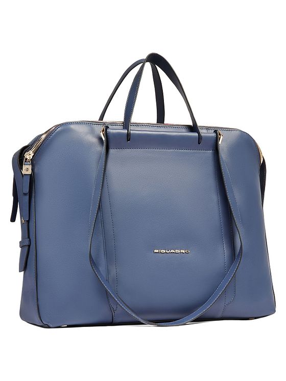 Piquadro Circle laptop taske læder 40 cm laptop rum