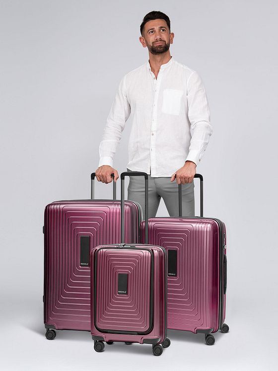 Redolz Essentials 14 4 hjul Kuffert 3-delt med strækfold Redolz Essentials 14 4 hjul Kuffert 3-delt med strækfold