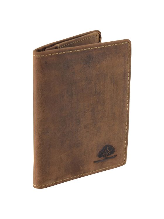 Greenburry Vintage kreditkortholder i læder 9 cm