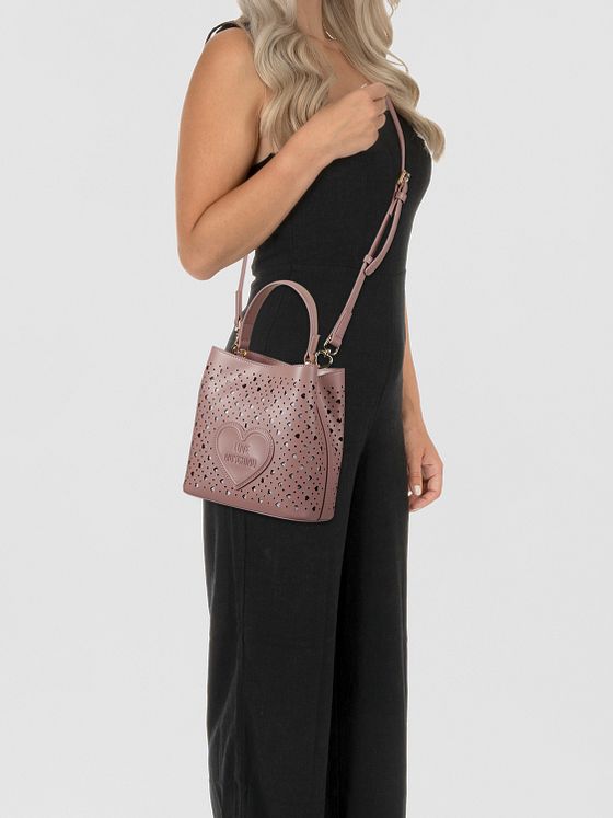 Love Moschino Basket Laminated Taška přes rameno 22 cm