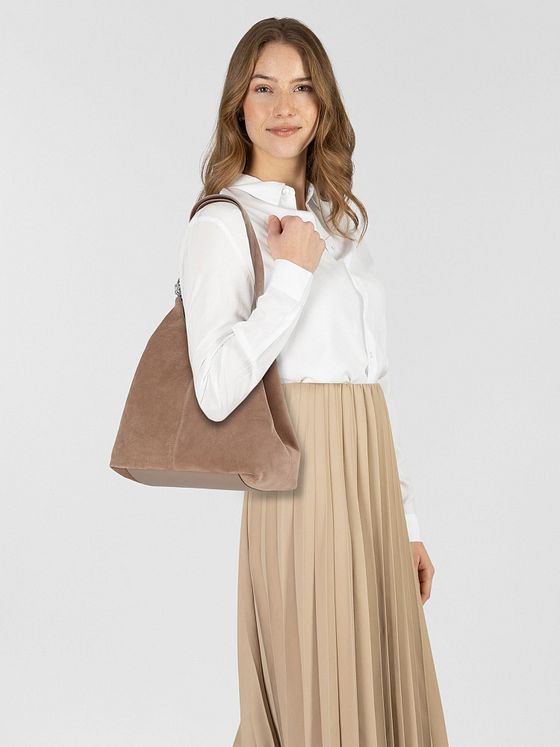 Coccinelle C-Easy Schultertasche Leder 36 cm Coccinelle C-Easy Schultertasche Leder 36 cm