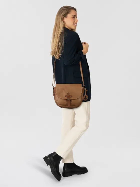 Harbour 2nd Urban Poets Bolsa de hombro Piel natural 20 cm