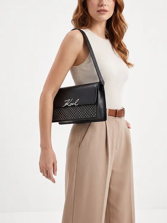 Karl Lagerfeld Signature Bolsa de hombro 25.5 cm Karl Lagerfeld Signature Bolsa de hombro 25.5 cm