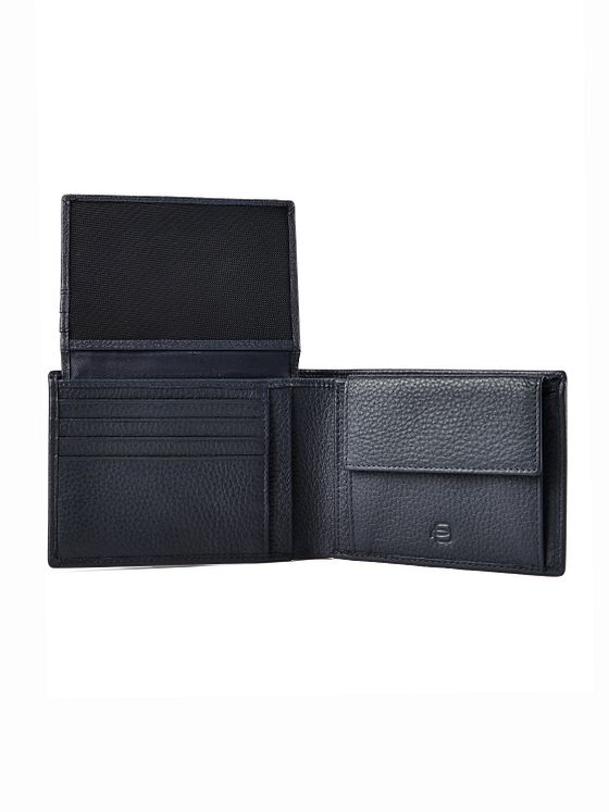 Piquadro Cartera Bloqueo RFID Piel natural 13 cm Piquadro Cartera Bloqueo RFID Piel natural 13 cm