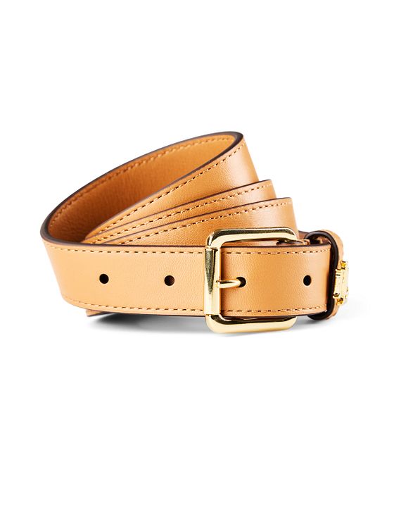 Lauren Ralph Lauren Logo Pásek Kůže