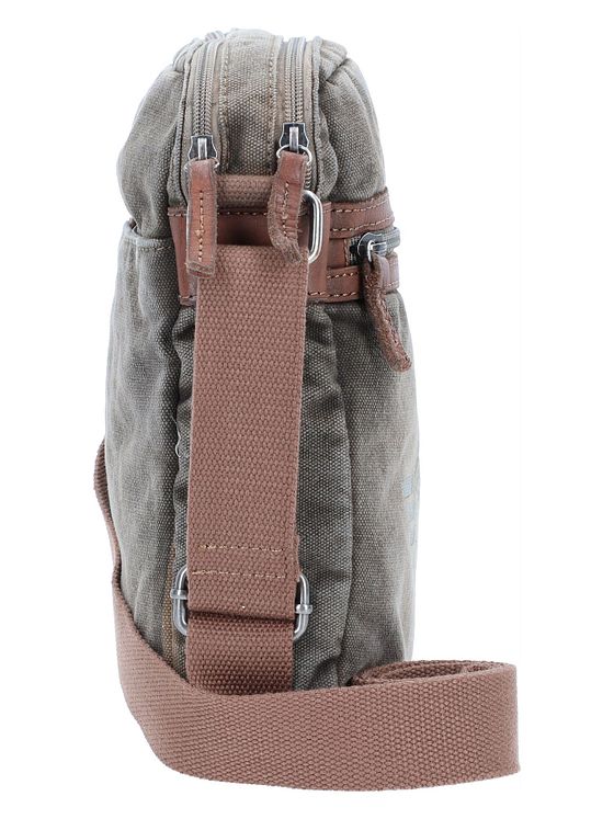 Greenburry Vintage Aviator-skuldertaske 22 cm