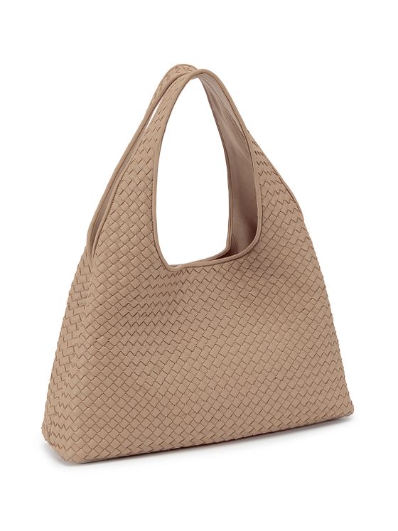 LES VISIONNAIRES Paz Weave Silky Skuldertaske Læder 42 cm