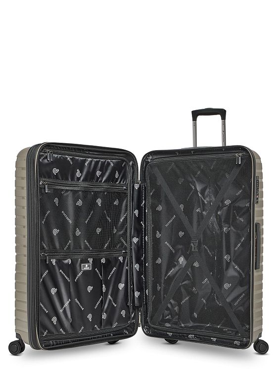 Pactastic Collection 04 THE LARGE + 4 hjul Trolley L 75 cm med strækfold