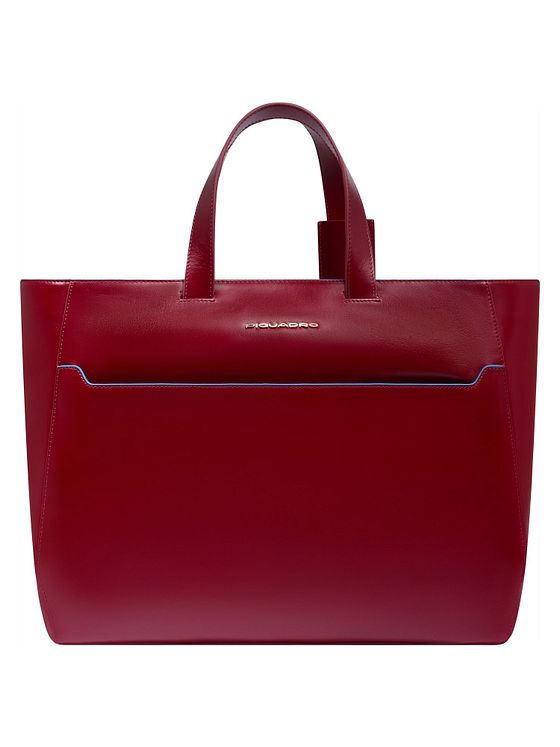 Piquadro Blue Square Shopper-taske Læder 40 cm